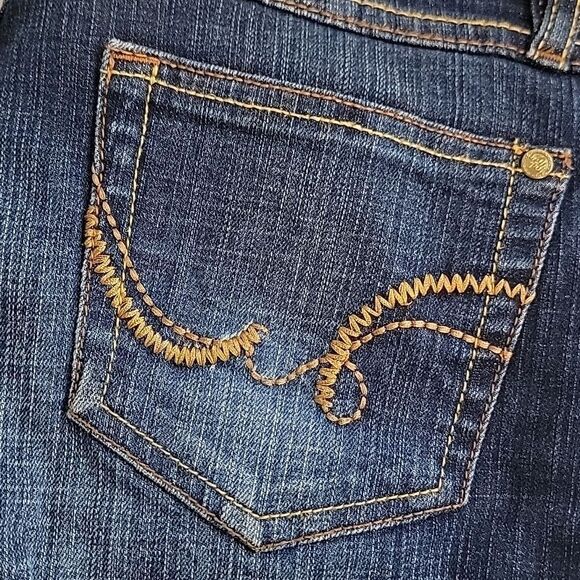 South Pole Darkwash Blue Denim Bootcut Jeans Womens Size 9 - Picture 2 of 14